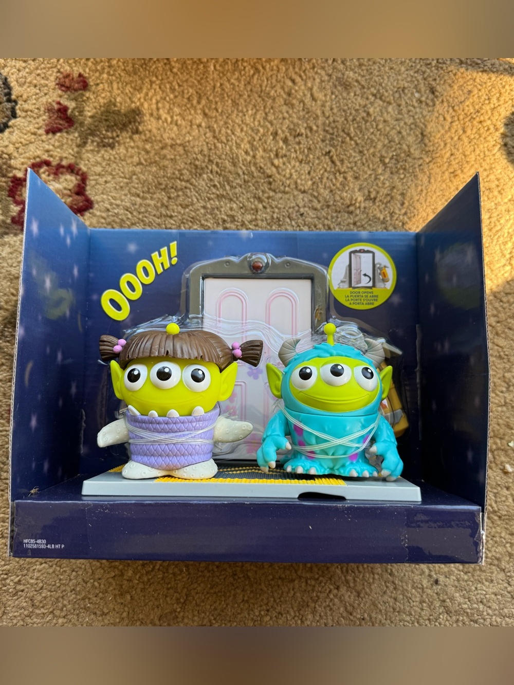 Disney Pixar Alien Remix Monsters Inc. Boo's Door collector set